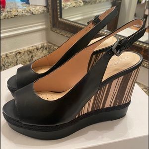 Geox Italian wedge sandals